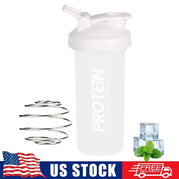 Unbranded Nutrition Shaker Bottles Gym Protein Powder Mixing Bottle Portable