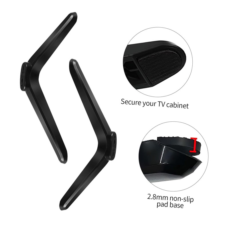 Alipis 2pcs Tv Mounting Brackets for Tvs Easy Installation with