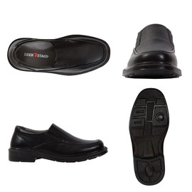 Deer Stags Boy's Larry Loafer, Black, 5.5 Big Kid