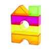 Excellerations STEM Translucent Light Blocks - Set of 100 in