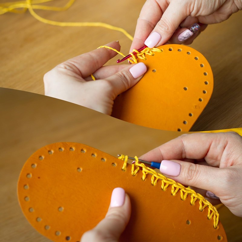 sourcing map Oval Bag Base Shape Pad 25 x 12