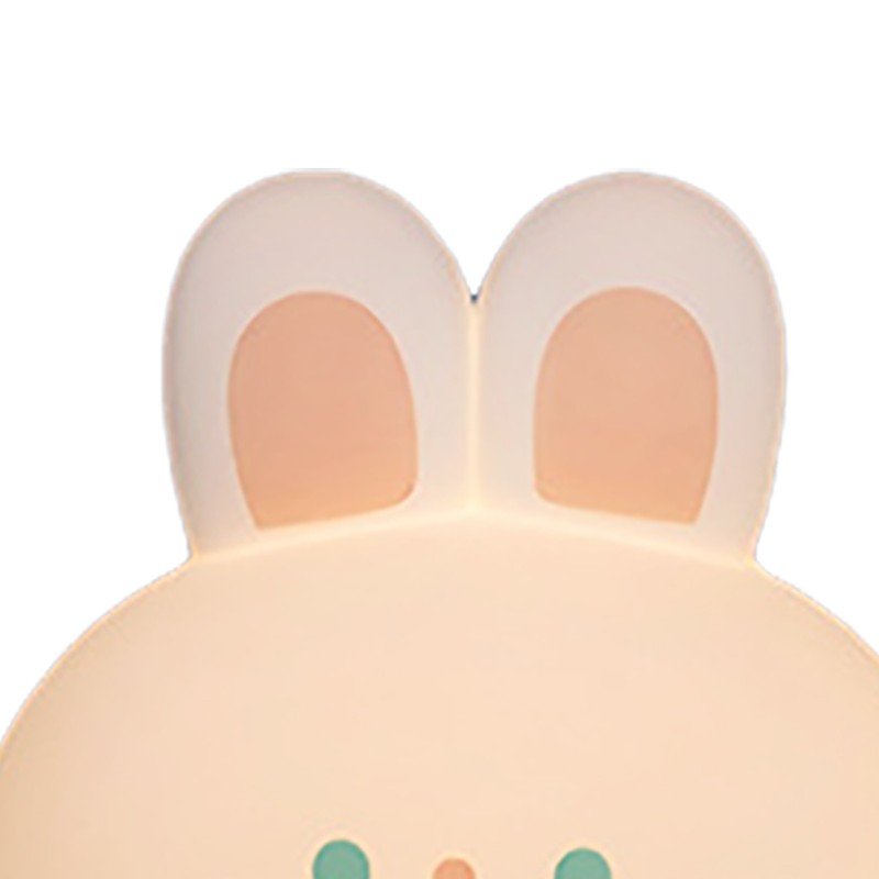 Soft Light Night Light Silicone 7 Color Changes Little Bunny