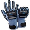 Cressi HEX Grip Gloves, Blue, 2XL