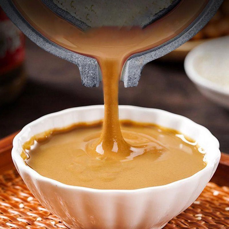 SXETBEAN Pure Sesame Paste, 10.58oz/300g Chinese Sesame Sauce, Great for