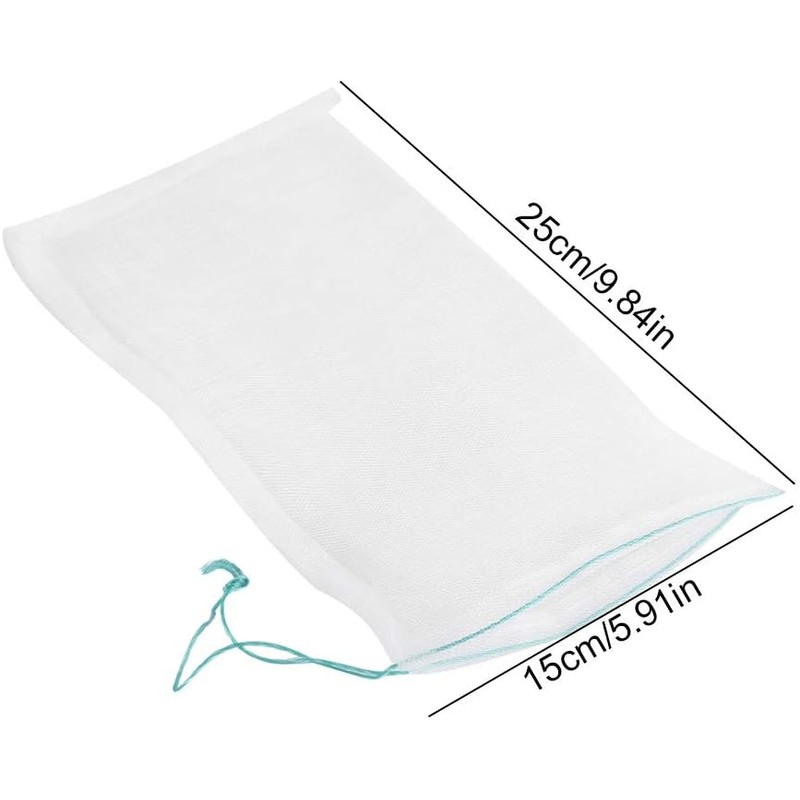 Garosa 50 Unidades Bolsas de Malla Reutilizables para Protección Frutas