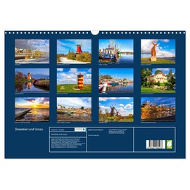 Greetsiel und Umzu (Wandkalender 2026 DIN A3 quer), CALVENDO Monatskalender
