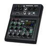 4 Channel Audio Mixer With Effects 88 Dsp Mixer Mixing