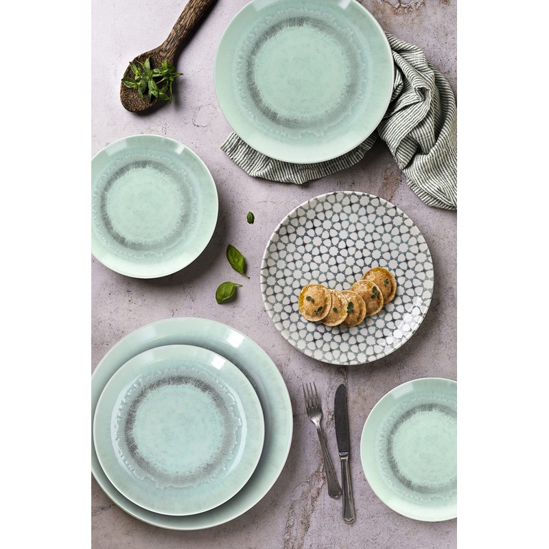 Tognana Atollo Dessert Plate, 20 cm, Light Blue
