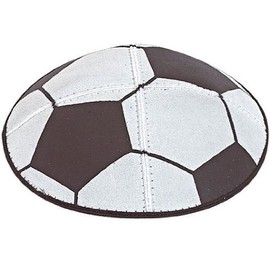 Greenfeld's Soccer Leather Kippah