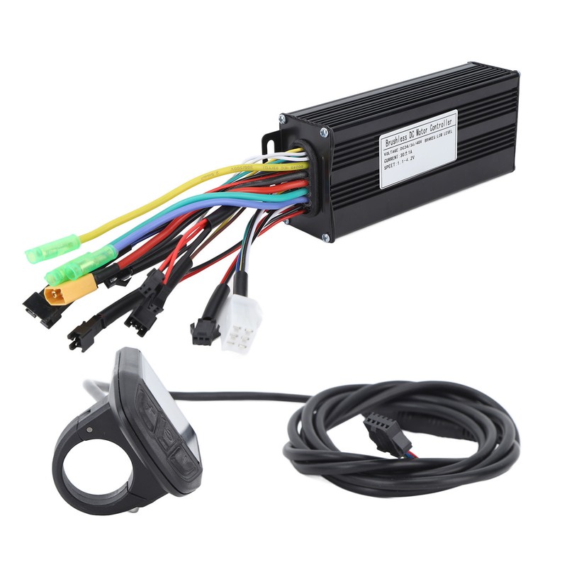 Electric Bicycle Conversion Kit Electric Bike Controller LCD Display 30A