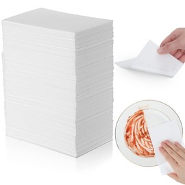 200 Pack Eraser Sheets Disposable Cleaning Sponge Thin Foam Sponge Nano White Eraser Wipes for Bathroom Kitchen Dish Furniture, Hard to Reach Places