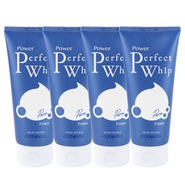 (4ea) Foodaholic Power Perfect Pure Whip Foam Cleansing 120ml / (4개)푸드어홀릭 파워 퍼펙트 퓨어 휩 폼클렌징 120ml