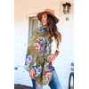 Anuschka Chiffon Scarf - 60 x 182 cm - Printed