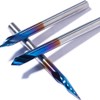 Wood Carving Router Bit Solid Carbide 0.1mm Each Angle Taper