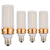 EKSAVE E17 LED 10W Light Bulb,80-100W Equivalent,Intermediate Base,Not Dimmable 6000K