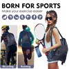 GAENMESH Drawstring Backpack Bag for Sports Lightweight Foldable Gym Bag
