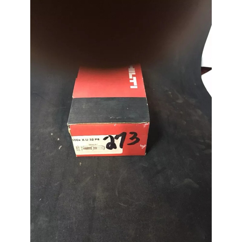 HILTI 237334 Premium Fastener X-U 32 P8 100 PC. 1-1/4"