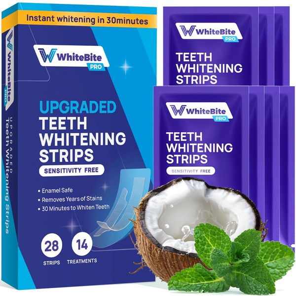 Whitebite Pro Whitebite Pro Upgraded Teeth Whitening Strips 28 Strips