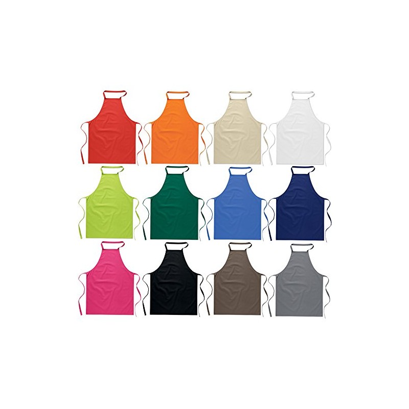 eBuyGB Pack of 1 Catering Cooking Plain Chef's Unisex Kitchen