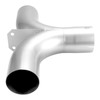 Piclafe Universal 5" Exhaust Elbow Y Pipe with Divider, 5"