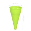 Toyvian Sand Toys Ice Cream Cone, Outdoor Scoop Plastic Ice