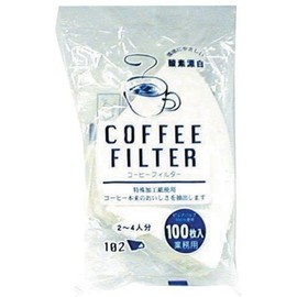 Coffee Filters White F102 2447 for 2-4 People, 100 Sheets