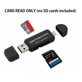 Universal, For Canon, For Nikon, For Sony, DSLR, Camera, SLR SanDisk SD Card 128GB Extreme Pro Ultra Fast Memory Cards Drone Camera 4K Video - ADAPTER Card Reader OTG (no card)