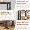HOMISSUE Long Console Table for Entryway, 70.9" Industrial Sofa Tables