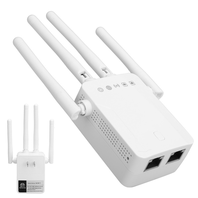 Wireless Repeater WiFi Signal Amplifier Booster Network Extender 2.4G 300Mbps/5G