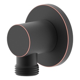 Derengge SA-0041-ORB Handheld Shower Wall Supply Elbow, Wall-Mount Hose Connector, without Shower Head and Hose, Oil Rubbed Bronze Finished