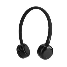 Dancoon FLEX Bladeless Neck Fan [Hands-free Neck Fan with Adjustable Angle/For Heatstroke Prevention, Outdoors/Portable Fan for Neck Hanging (Portable)] DSN20458 (Black)