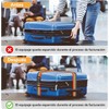 Cuatro Correas para Equipaje (Azul + Naranja + Verde +