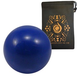 Cascade Juggling 100mm Practice Contact Ball - Beginner Contact Juggling Ball Bag (Blue)