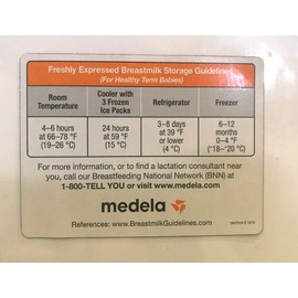 MEDELA magnet  breastmilk storage guidelines
