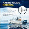 Five Oceans Kayak Drain Plug - Boat Plug, Stainless Steel,