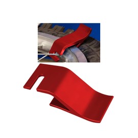 TNAIYH Motorcycle Tire Installation Assitance Tool Holder Hook, Aluminum Alloy Off-Road Tyre Removal Changer Tool, Motorbike Wheel Install Bead Hook, Fit for Dirt Bike Motorcross Scooter (Red)