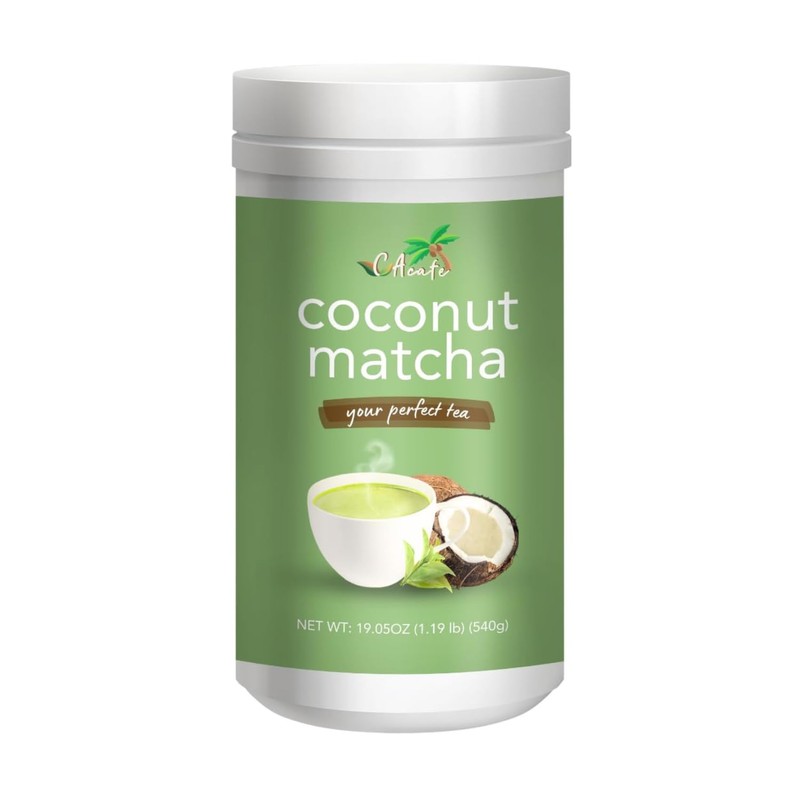 CACafe Coconut Matcha - Creamy & Sweet Japanese Health Drink