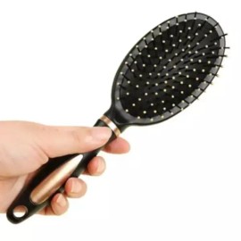 BKM [비케이엠_62]쿠션 헤어 헤어빗 두피 마사지 타원형 빗 [BKM-62] Cushion Hair Hair Brush Scalp Massager Oval Comb