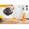 toptier Tea Kettle, TOPTIER Japanese Cast Iron Teapot with Infuser,