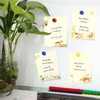 Cute Animal Sticky Notes,4 Packs Warm Cute Cat Themed Self-Adhesive