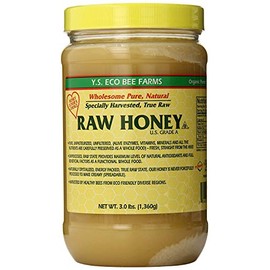 YS Eco Bee Farms RAW HONEY - Raw, Unfiltered, Unpasteurized - Kosher 3lbs