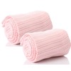 Pink Premium Quality 100% Cotton Cot Cellular Blanket,(100cmX150cm) Made in