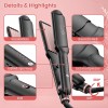 Sixriver Hair Crimper for Women 4 in 1 Flat Crimping