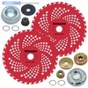 NeJesZoe 9" x 36 Teeth Carbide Tipped Brush Cutter Blades