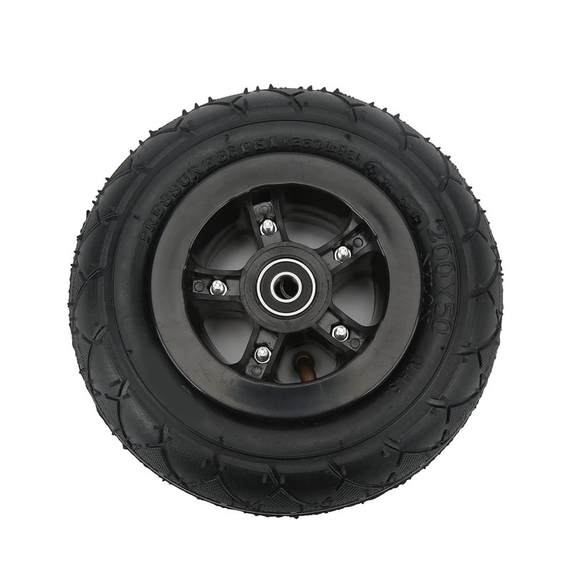 Skateboard Wheels, 8inch Mountain Skateboard Wheel with Pneumatic Tire, Longboard