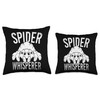 Arachnid Spider Whisperer Pet Animal Tarantula Spider Throw Pillow