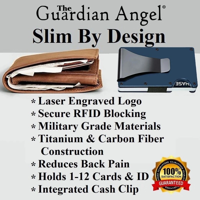 North Carolina Tar Heels Engraved Titanium Carbon Fiber RFID Blocking