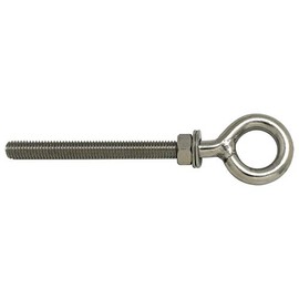 AII ST Long Eye Bolt, Connecting Bracket, Silver, M8x80mm, Architecture, Civil Engineering, Marine 15-150