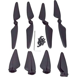 Blomiky 8 F11 Foldable Propellers Props for F11 2-Axis Gimbal and F11GIM SJRC F11 DE22 4K Pro F11 Pro and F24 Pro F35 GPS RC Quadcopter Drone F11 Blades 2 Set