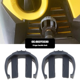 ECSiNG 2pcs Pressure Washer Quick Connect Snap Ring 50373330 Compatible with Karcher K2 K3 K4 K5 K6 K7 Replacement C Clips Grey